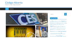 Desktop Screenshot of codigoabierto.com.ve